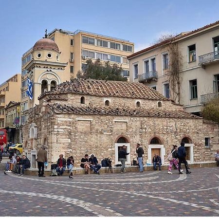 Ermou Monastiraki View Lycabettus Atenas Exterior foto